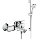 Душевой комплект Hansgrohe Novus 71040000 смеситель + душевой гарнитур