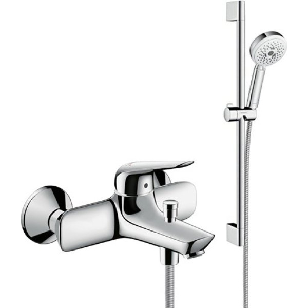 Душевой комплект Hansgrohe Novus 71040000 смеситель + душевой гарнитур