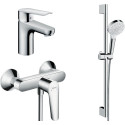 Душевой комплект Hansgrohe SET Logis E 70 (b)