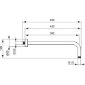 Душевой комплект Ideal Standard Alpha BD003AA С ВНУТРЕННЕЙ ЧАСТЬЮ