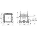 Душевой комплект VitrA Origin A4926636EXP С ВНУТРЕННЕЙ ЧАСТЬЮ, матовый черный