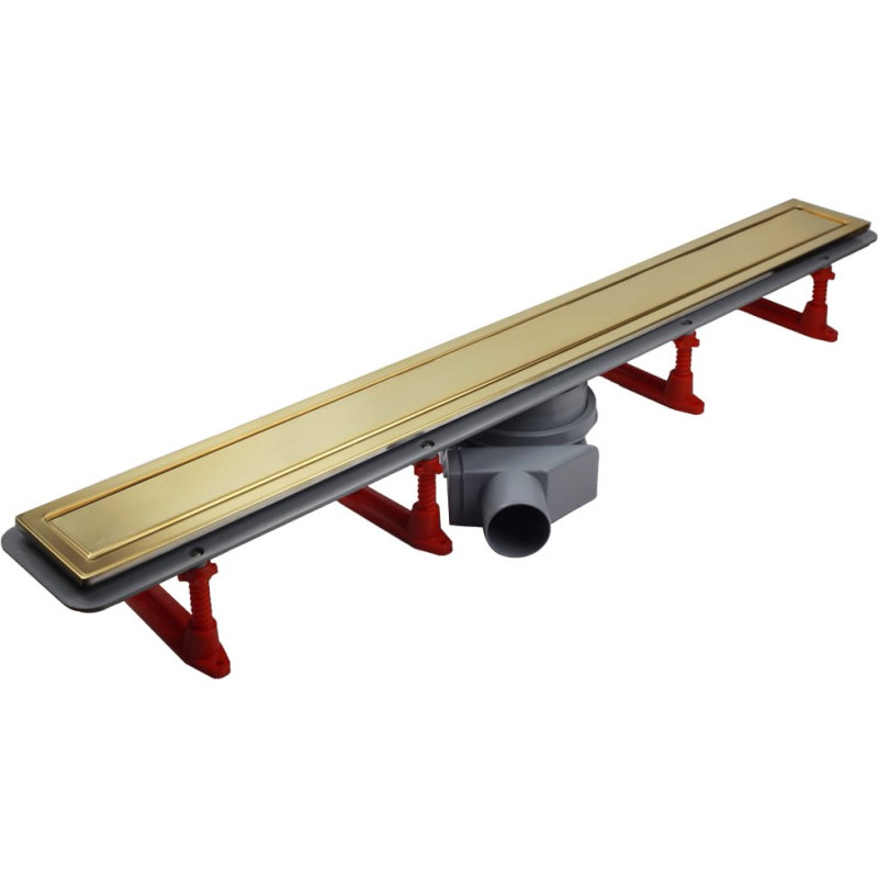 Душевой лоток Pestan Confluo Premium Gold Line 650 с решеткой