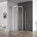 Душевой уголок BelBagno Acqua R-2-90-C-Cr профиль хром