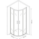 Душевой уголок Berges Wasserhaus Solo 061108