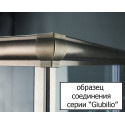 Душевой уголок Cezares Giubileo-A-2-80 стекло с узором, хром