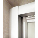 Душевой уголок GuteWetter Practic Rectan GK-401 левая 85x70 см стекло бесцветное, профиль матовый хром