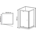 Душевой уголок RGW Passage PA-43 (760-810)x1000