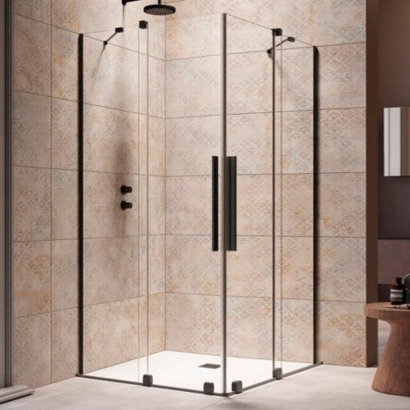 Душевой уголок Radaway Furo Black KDD 90х100
