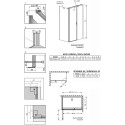 Душевой уголок Radaway Nes KDS II 120x80 R