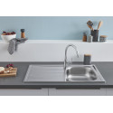 Комплект Grohe Bau 31562SD0 Мойка кухонная K200 31552SD0 + Смеситель BauEdge 31367000 для кухонной мойки