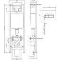 Комплект Ideal Standard Tempo W990101 унитаз + инсталляция с кнопкой смыва