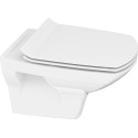 Комплект Инсталляция Geberit Duofix 4 в 1 с кнопкой смыва + Унитаз Cersanit Carina new clean on slim lift
