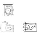 Комплект Инсталляция Geberit Duofix Delta 3 в 1 с кнопкой смыва + Унитаз Bien Harmony безободковый
