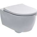 Комплект Инсталляция Geberit Duofix Sigma 12 Plattenbau с кнопкой смыва + Унитаз Geberit iCon Slim безободковый