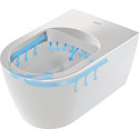 Комплект Унитаз Duravit ME by Starck 2530090000 с микролифтом, петли хром + Инсталляция Ideal Standard ProSys с кнопкой смыва