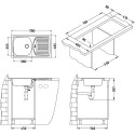 Мойка кухонная Alveus Basic 150
