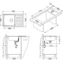 Мойка кухонная Alveus Galeo 20