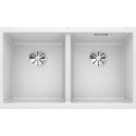Мойка кухонная Blanco Subline 350/350-U белая