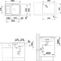 Мойка кухонная Blanco Tipo 6 Basic сталь полированная