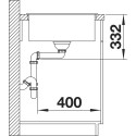 Мойка кухонная Blanco ZIA 45 S Compact 524725 белая