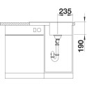 Мойка кухонная Blanco ZIA 45 S Compact 524725 белая