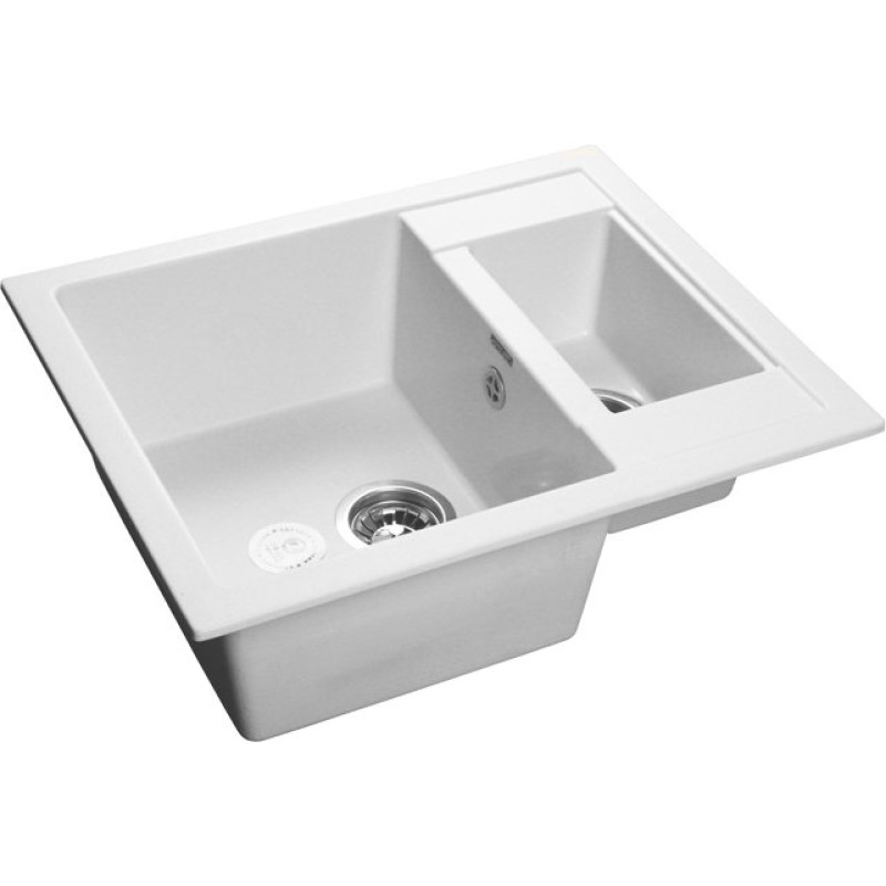 Мойка кухонная GranFest Quadro GF-Q610K иней