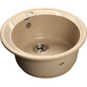 Мойка кухонная GranFest Rondo GF-R520 песочный