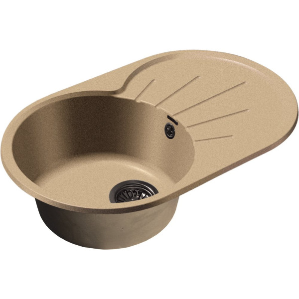Мойка кухонная GranFest Rondo GF-R750 L песок