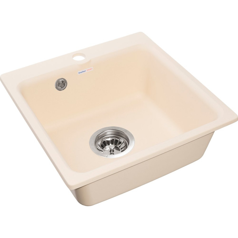 Мойка кухонная GranFest Smart SM 430 бежевая