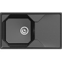 Мойка кухонная GranFest Unique U-840L черная