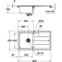 Мойка кухонная Grohe K500 31571SD0
