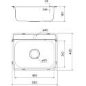 Мойка кухонная IDDIS Basic BBAS53P0i77