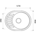Мойка кухонная Kaiser KSS-5745 R