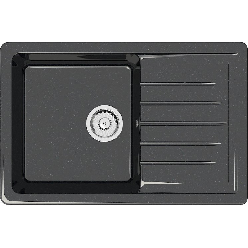 Мойка кухонная Marrbaxx Энди Z016Q004 чёрный