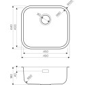 Мойка кухонная Omoikiri Omi 49-U-AB латунь