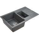 Мойка кухонная Paulmark Feste PM237850-DG графит