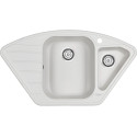 Мойка кухонная Paulmark Wiese PM529050-WH белый