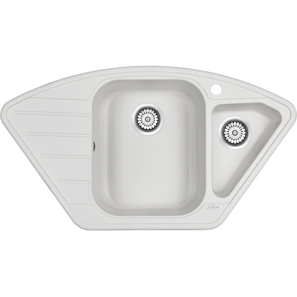 Мойка кухонная Paulmark Wiese PM529050-WH белый