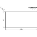 Мойка кухонная Reginox Nevada 30x18 LUX OKG left L сталь