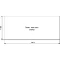 Мойка кухонная Reginox Nevada 30x40 LUX OKG right L сталь