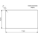 Мойка кухонная Reginox Texas 18x40+50x40 LUX L сталь