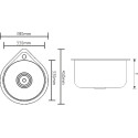 Мойка кухонная Seaman Eco Wien SWT-3945