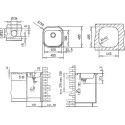 Мойка кухонная TEKA Stylo 1B 10107007