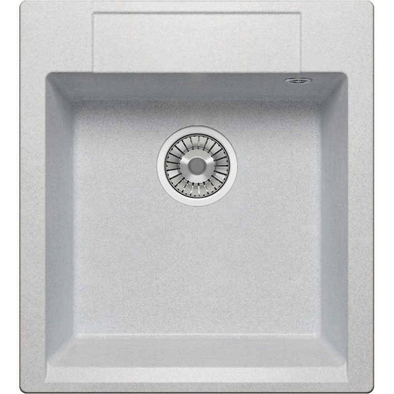 Мойка кухонная Tolero Classic R-117/001 серый металлик