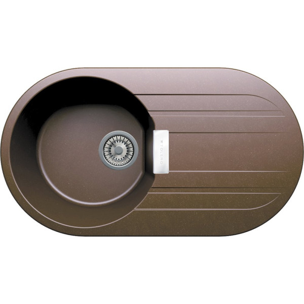 Мойка кухонная Tolero Loft TL-780/817 коричневая