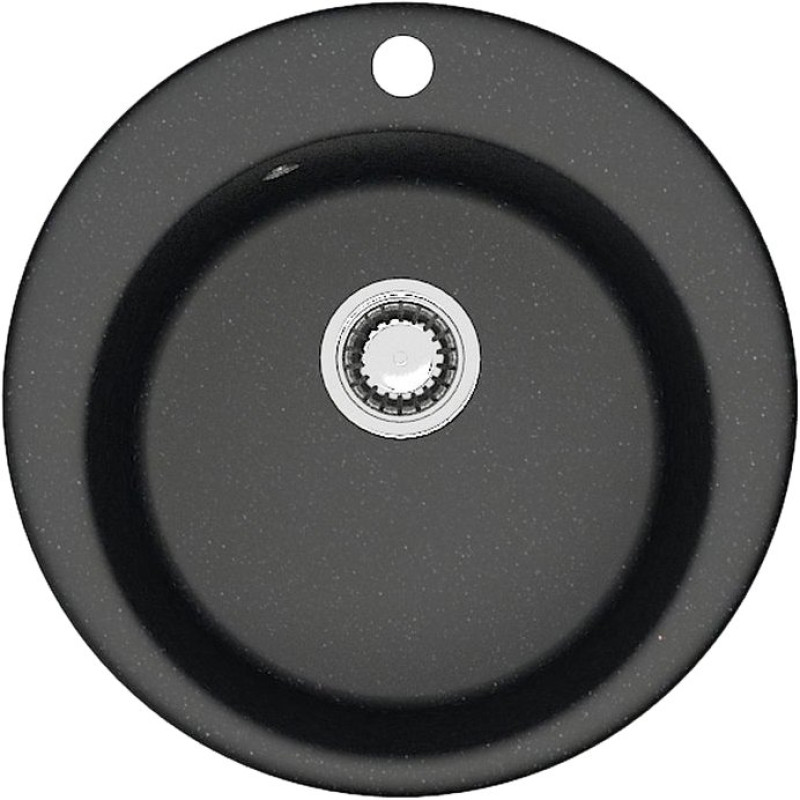 Мойка кухонная ZETT lab. T030Q004 черная
