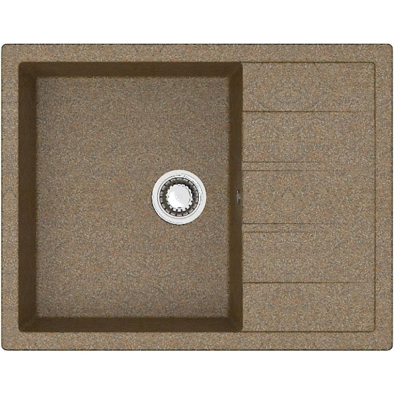 Мойка кухонная ZETT lab. T151Q009 терракот
