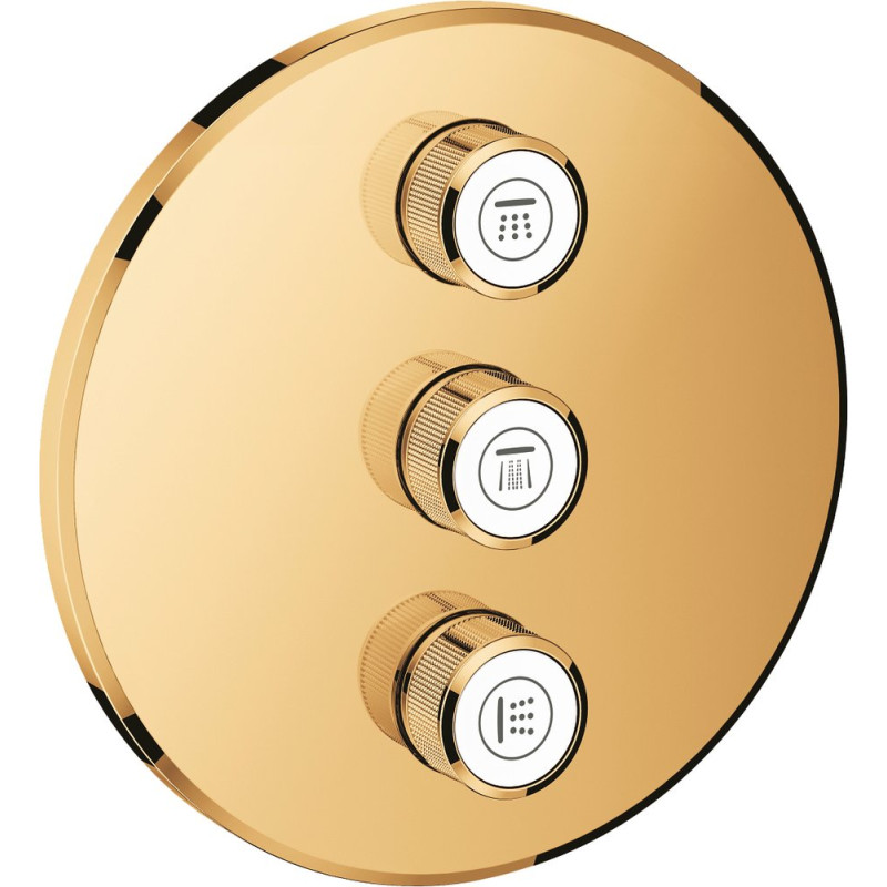 Переключатель потоков Grohe Grohtherm SmartControl 29122GL0 на три потребителя, холодный рассвет