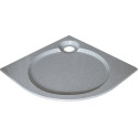 Поддон для душа GuteWetter Deluxe 100x100x2 R серый