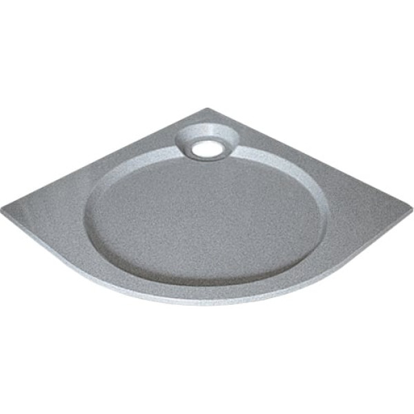 Поддон для душа GuteWetter Deluxe 100x100x2 R серый